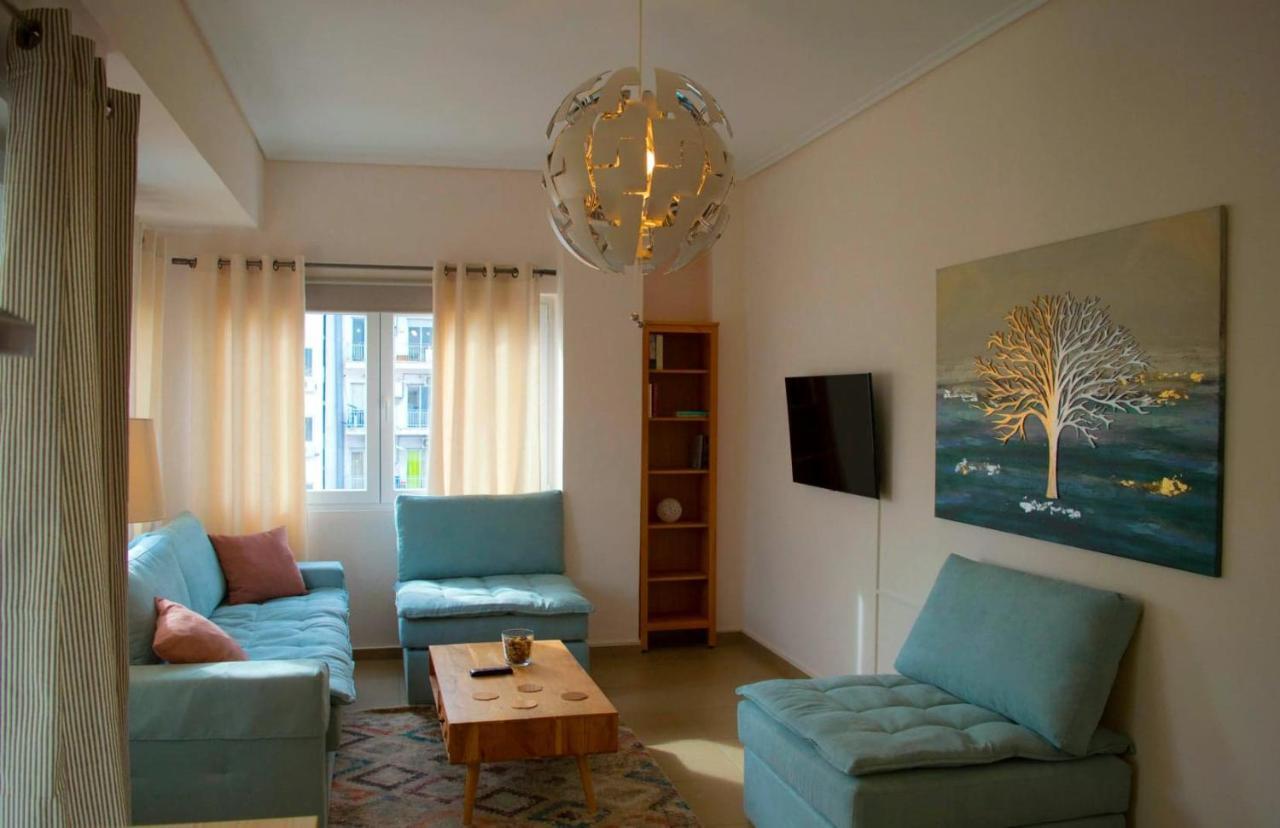 Sunny Central Luxury Apartment ヴォロス エクステリア 写真